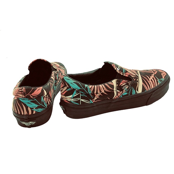 vans california floral slip on